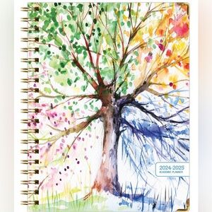 HARDCOVER Academic Year 2024-2025 Planner: (June 2024 Through July 2025) 8.5"...